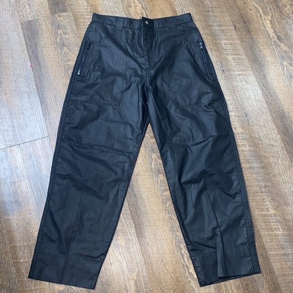 VINTAGE MEMBERS ONLY PARACHUTE JOGGERS WINDBREAKER SYLE PANTS W/ZIPPER POCKETS - Picture 2 of 11